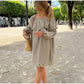 Super Comfortable Loose Off Shoulder Mini Dress