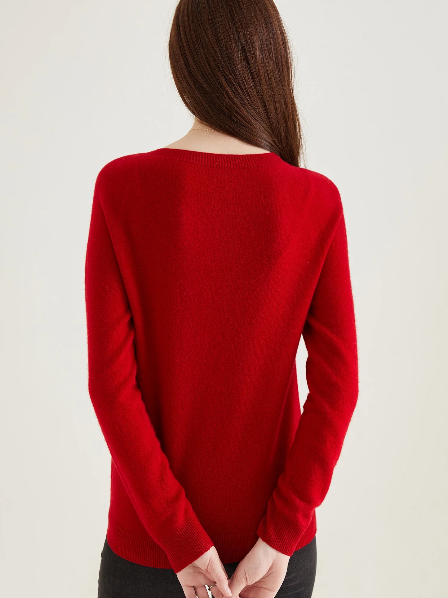 100% Merino Wool Knit Cardigan for Women – Timeless Vintage Style