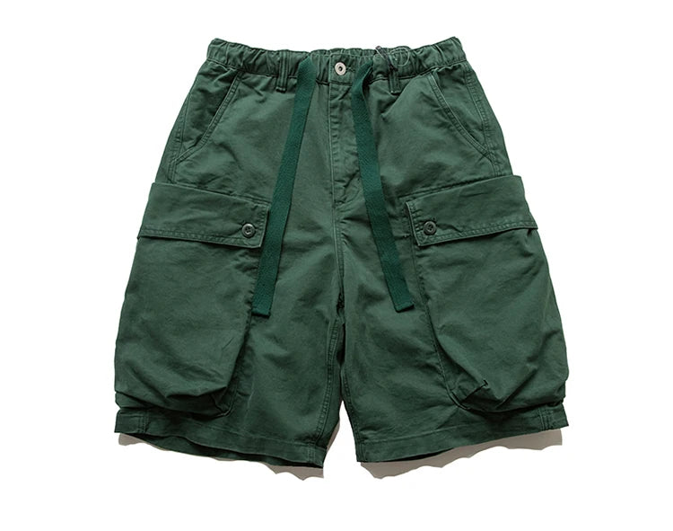 Mens Military Style Camouflage Cargo Shorts