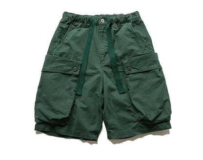 Mens Military Style Camouflage Cargo Shorts