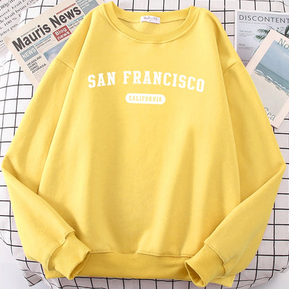 San Francisco California Themed Simple Sweatshirts