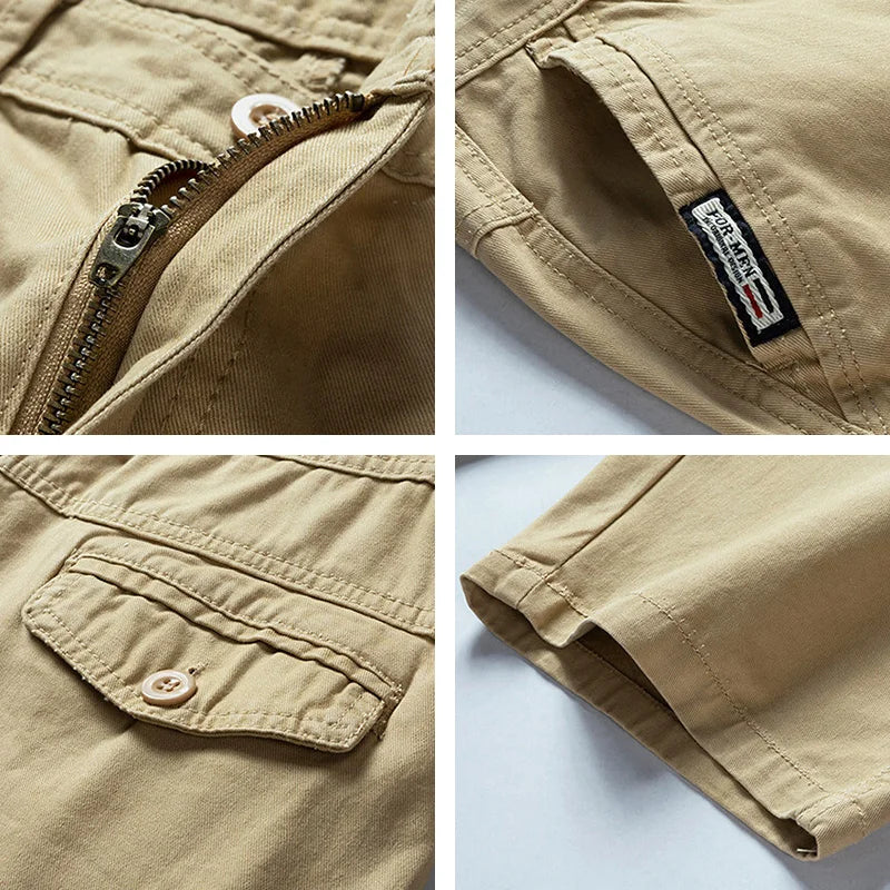 Casual Military Uniforms Tactical Summer Men Cotton Shorts