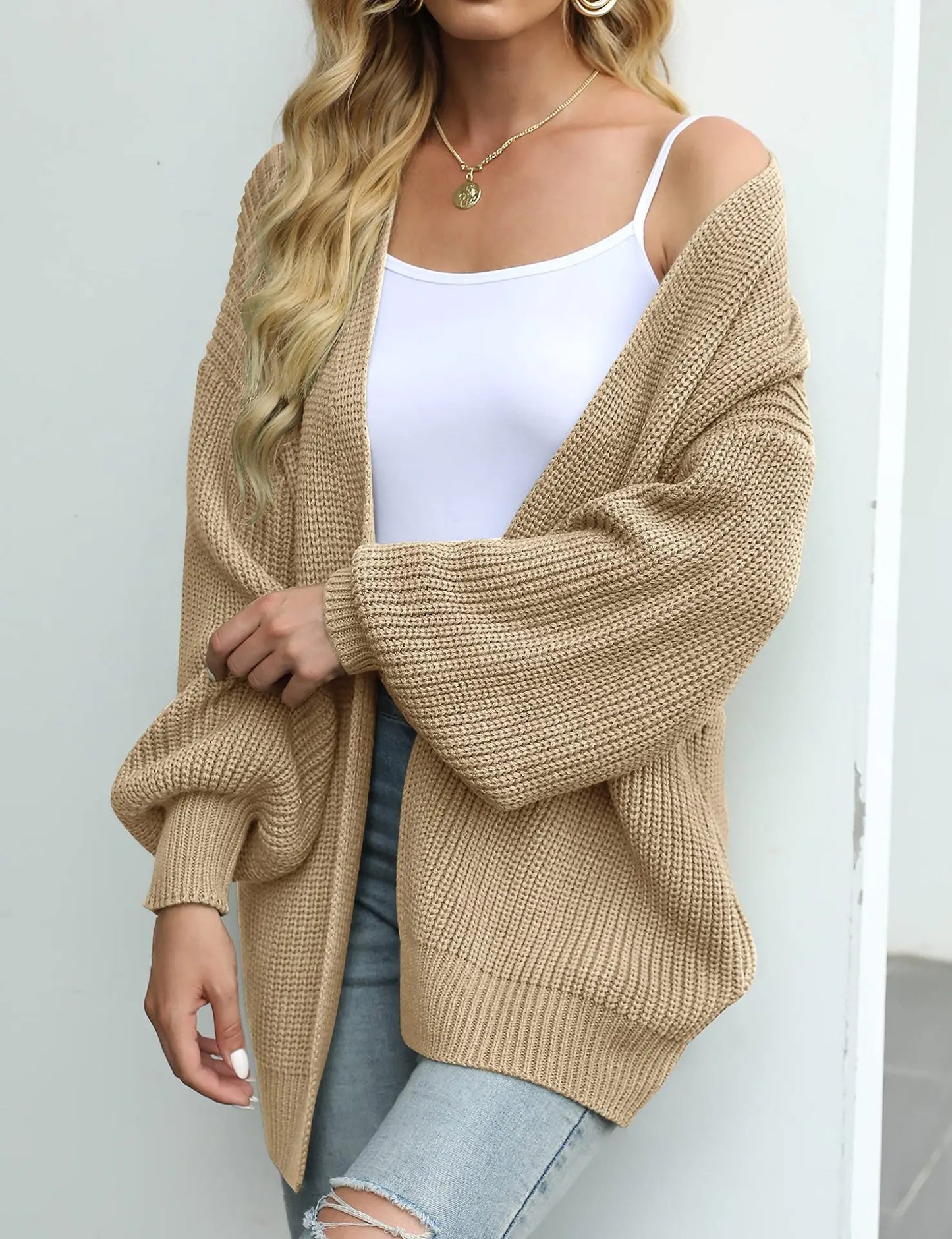 Sunny Minimalism: The Classic Button-Down Knit