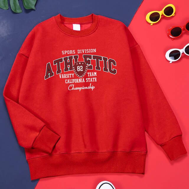 Athletic 82 Varsity Team California State Fleece Sweatshirts