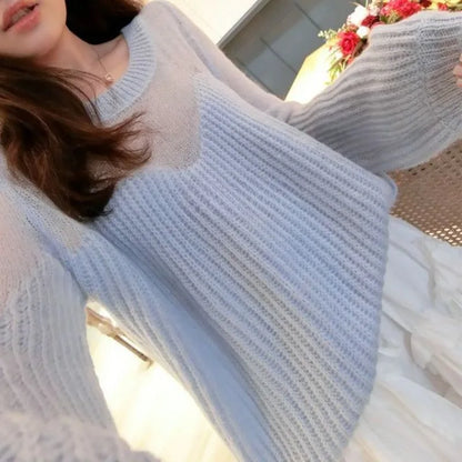 Women Thin Loose Knitted Sweaters