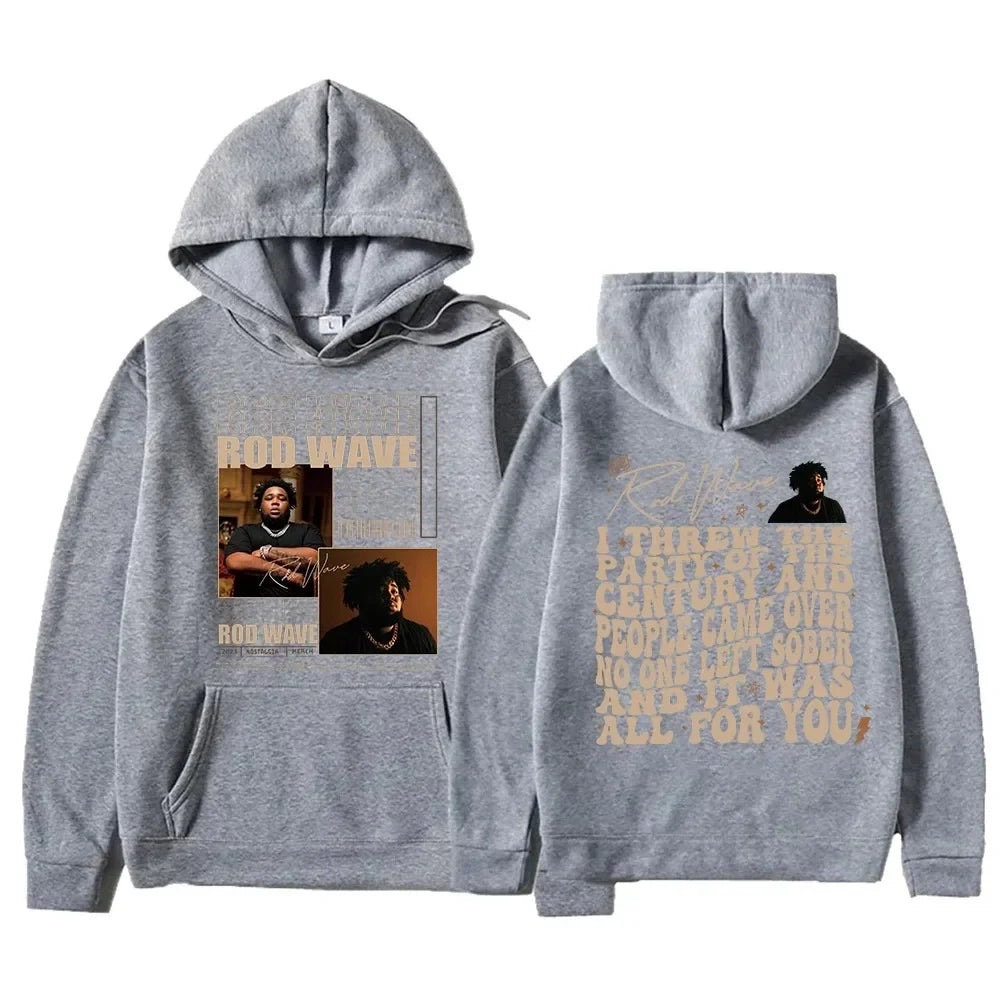 Music Fest Printed Cool Casual Cotton Hoodies
