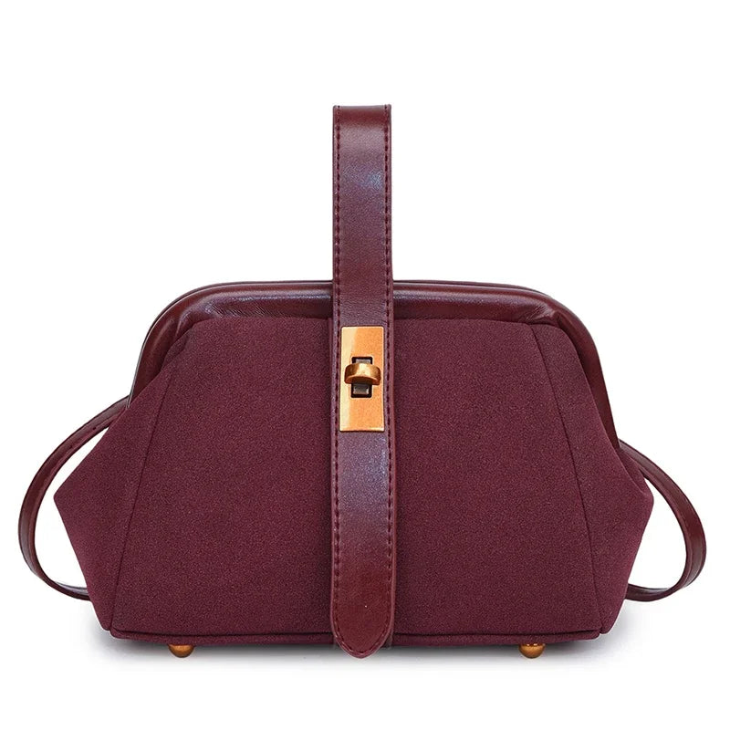 Fashionable Suede Crossbody Bags