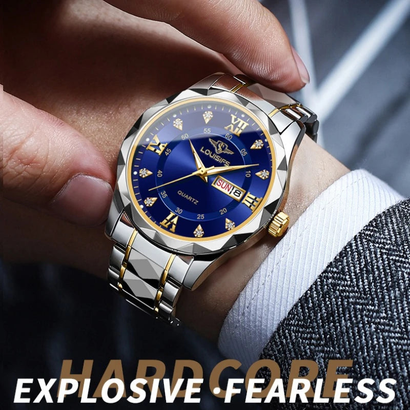 Mens Charismatic Design Classic Luxury Analog Watches