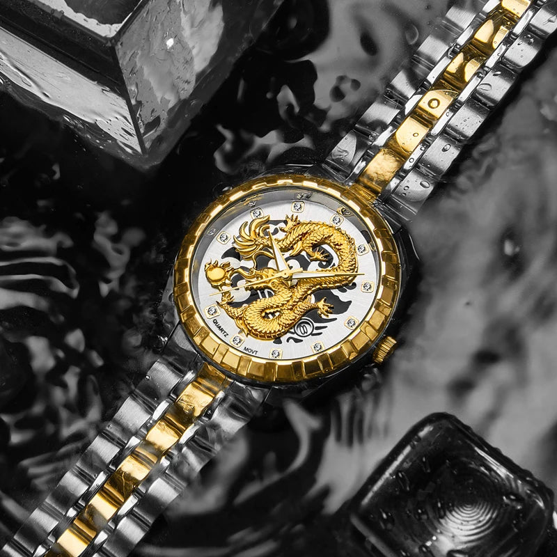 Stainless Steel 3d Knight Figure Dial Mens Watches