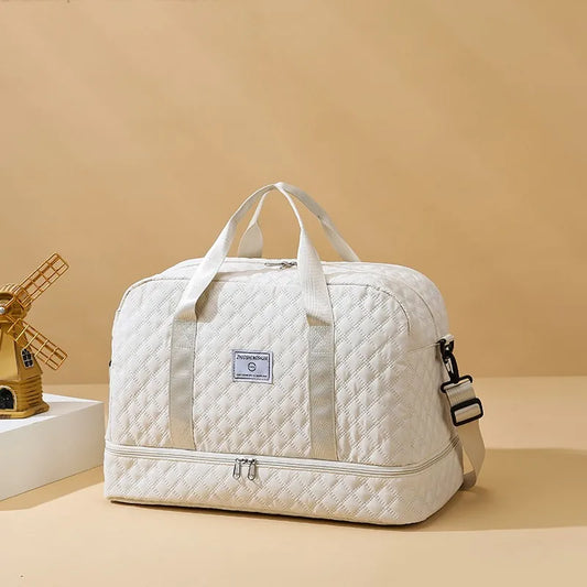Big Belted Large Capacity Elegant Handbags