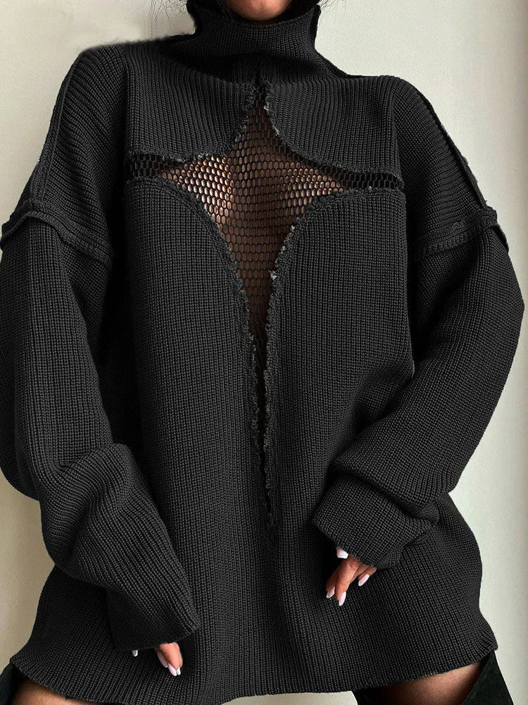 Women Oversized Knitted Sweater