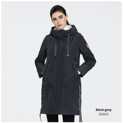 Autumn Winter Breeze Hooded Coat