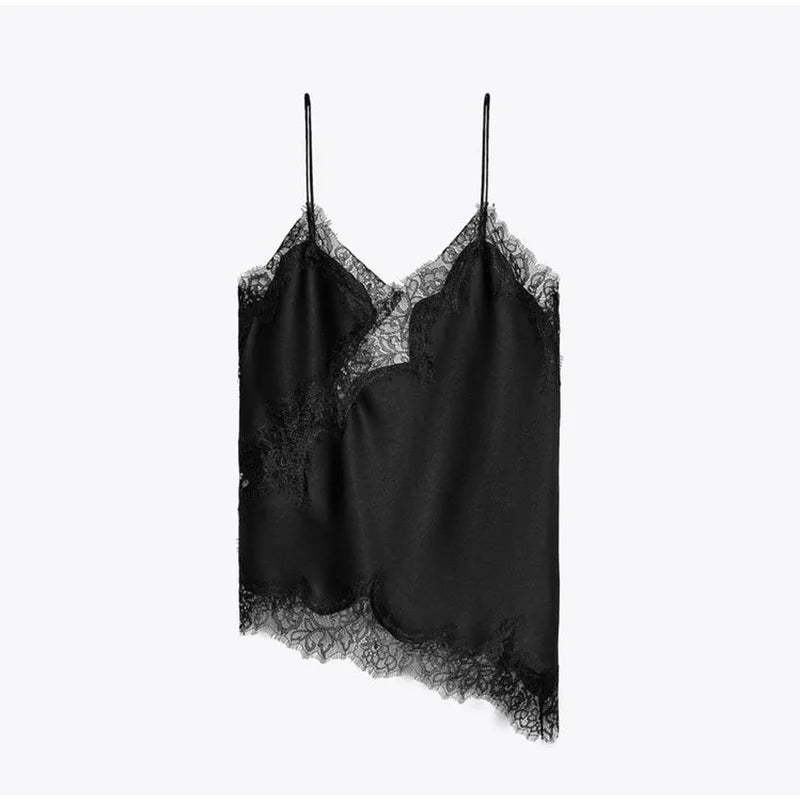 Satin Sophistication: Slim-Fit Sleeveless Halter Camisole