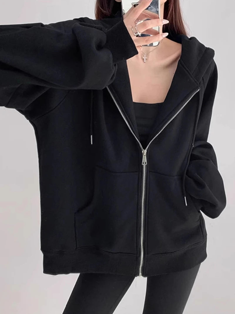 Womens Regular Style Autumn Winter Hoodies