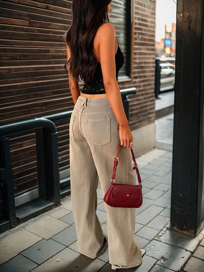 V Neck Halter Vest Summer Tops For Women