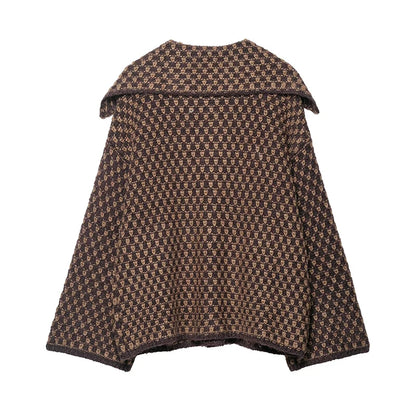 Womens Knitted Winter Cardigan Sweater