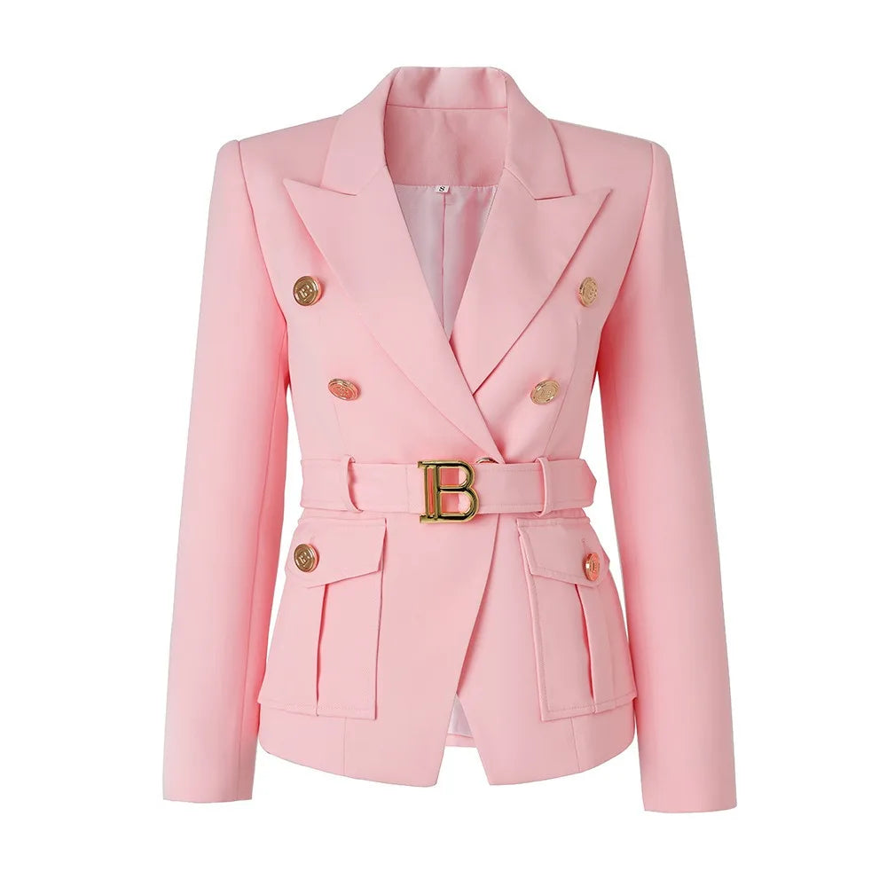 Solid Color Office Blazer for Effortless Smart Chic Workwear Street Style