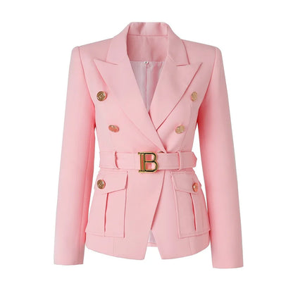 Solid Color Office Blazer for Effortless Smart Chic Workwear Street Style