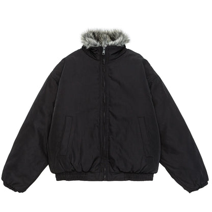 Winter Jacket Men Parkas Thicken Warm Coat Mens Stand Collar Jackets Solid Color Parka Coat Women Fashion New Streetwear