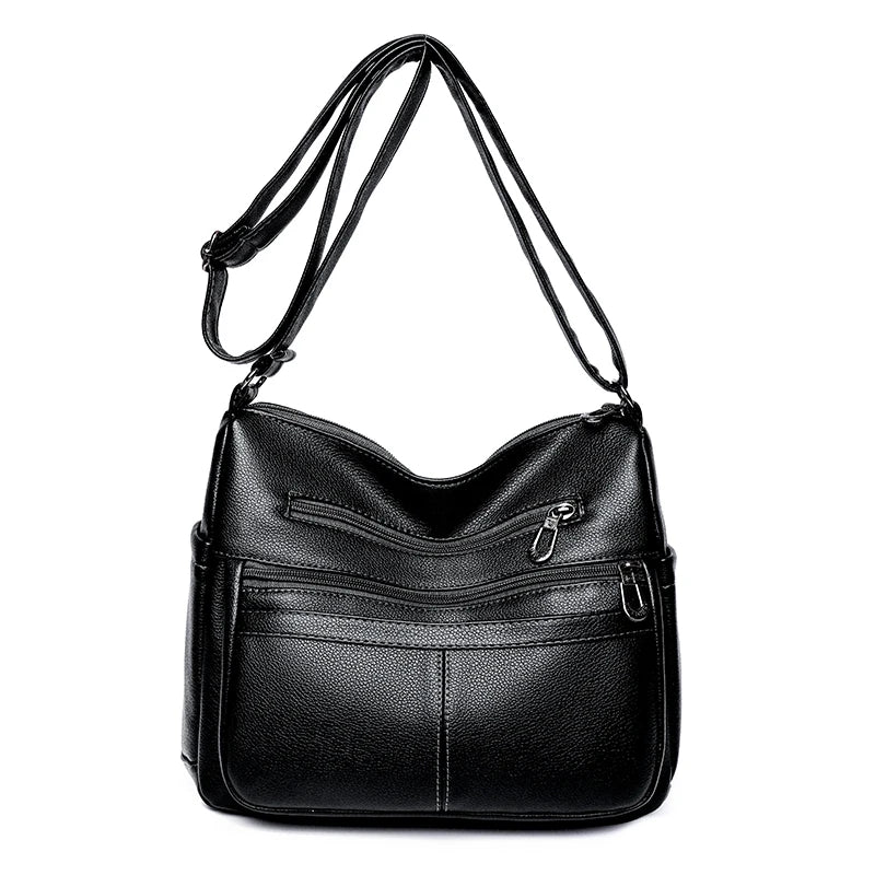 Rectangle Womens Soft Leather Handbags