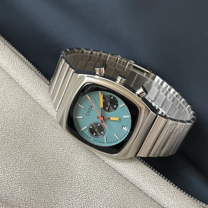 Mens Casual Square Muscle Type Analog Watches