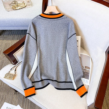 Street Style Edit - The Contrast Trim Cardigan Outfit Idea