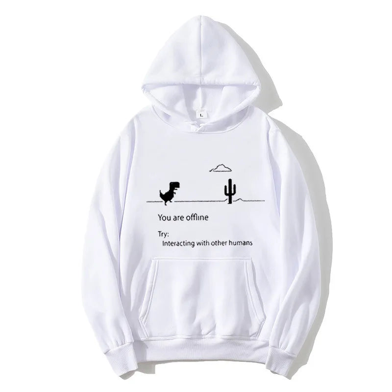 Google Chrome Dinosaur Game Cool Hoodies