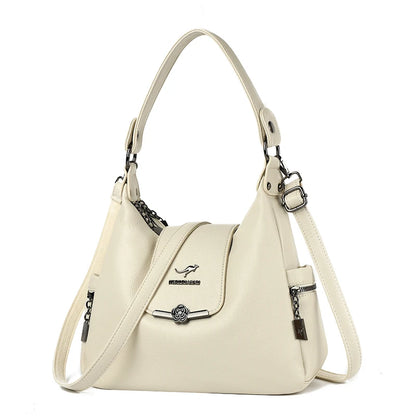 Luxury Designer Handbags For Women Large Capacity Soft Leather Shoulder Crossbody Bags High Quality Fashion