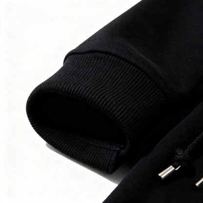 Path Of Awareness Printed Cotton Casual Hoodies