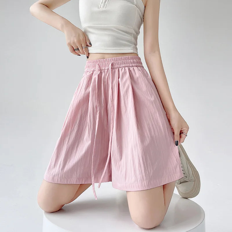 Casual High Waist Summer Skirt Shorts
