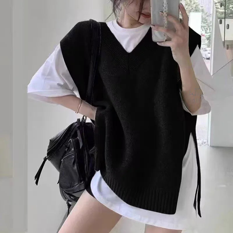 Autumn Fashion Korean Plus Size Vests