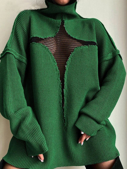 Women Oversized Knitted Sweater