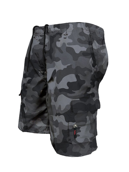 Green Flap Army Tactical Summer Mens Cargo Shorts