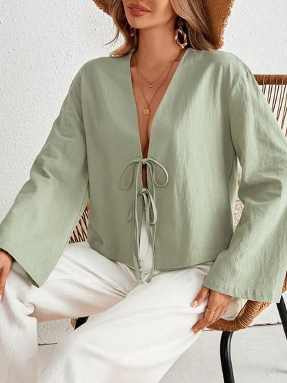 Sleeveless V Neck Lace Patchwork Blouse For Women Loose Hollow Out Summer Tee Shirt Casual Streetwear Tank Top