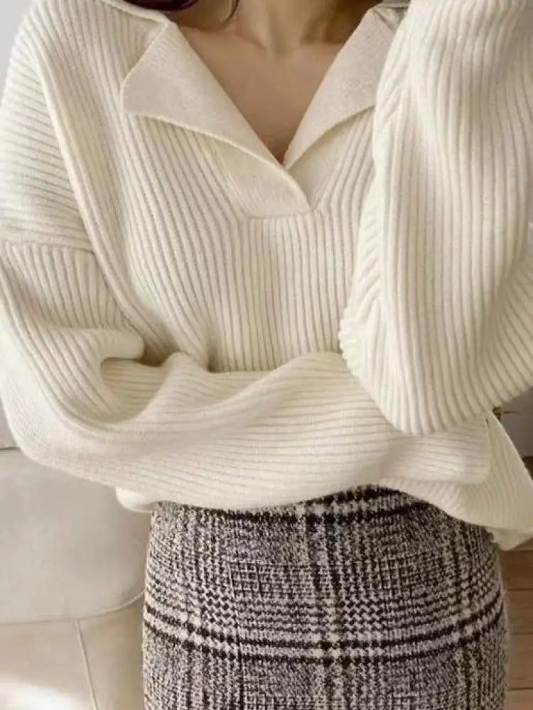Super Thick Warm Oversized Knitted Women Sweaters