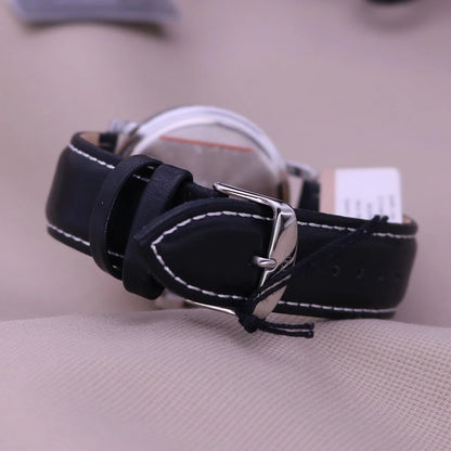 Creative Leather Auto Date Quartz Watches For Men