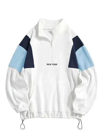 Basic Style Classic New York Printed Cool Sweatshirts