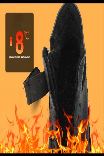 Waterproof White Winter Boots for Women - 2025 Warm Short Snow Boots