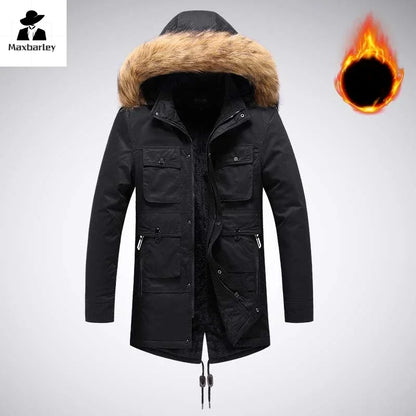 High Quality Zipper Closure Hooded Warm Winter Hoodies