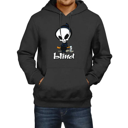 Plus Size Casual Skull Head Printed Crew Neck Sweatshirts