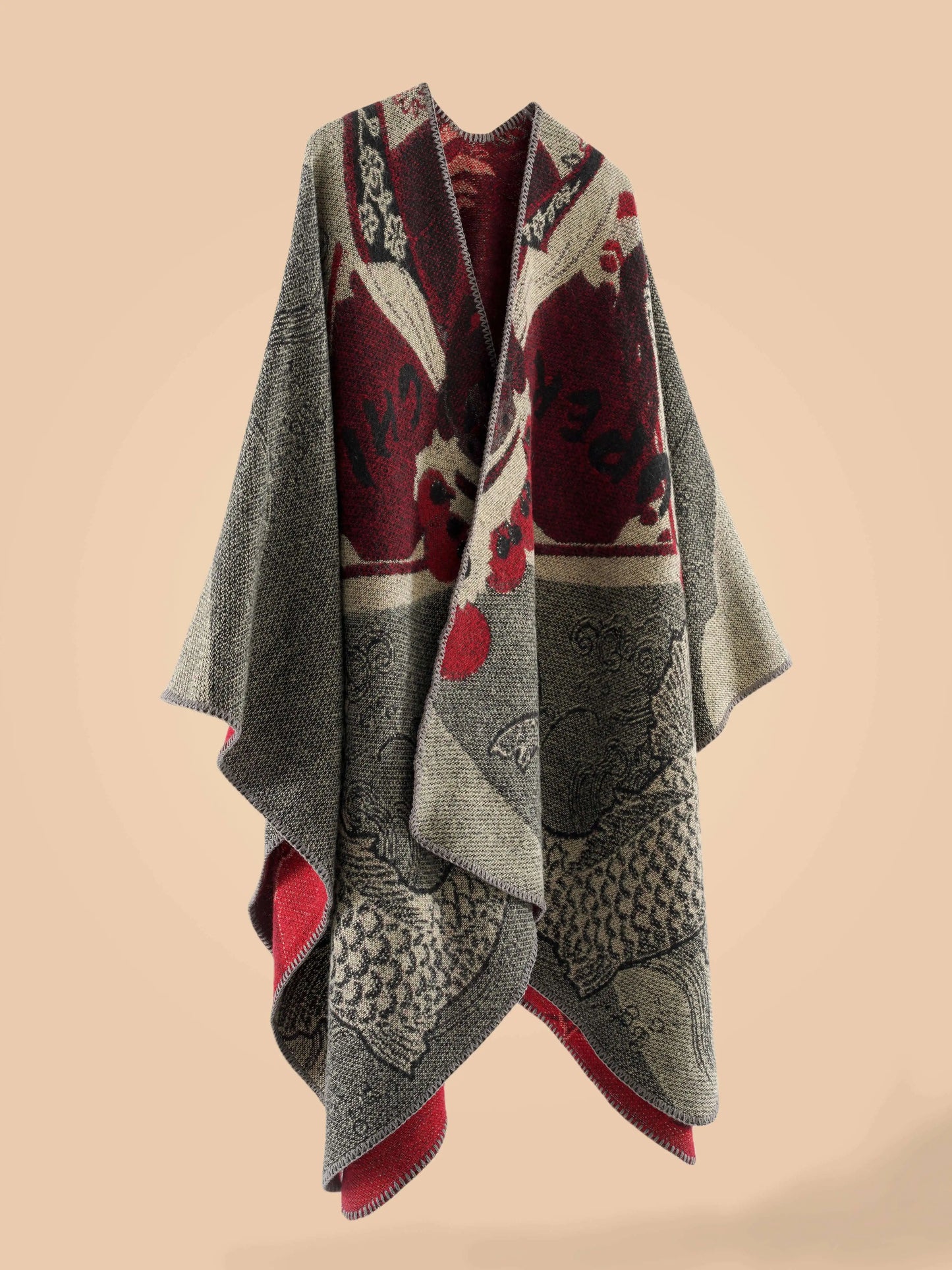 Women Warmy Oversized Blanket Cardigans