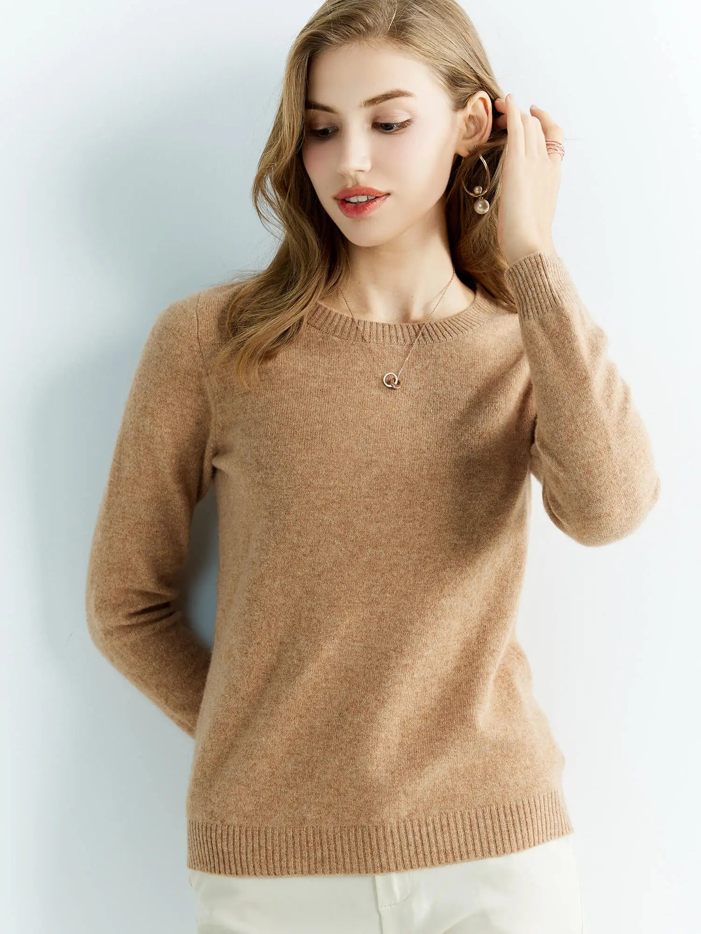 2025 New Thick Cashmere Sweater Women S Autumn Winter Knitted Pullover Tricot Jumper