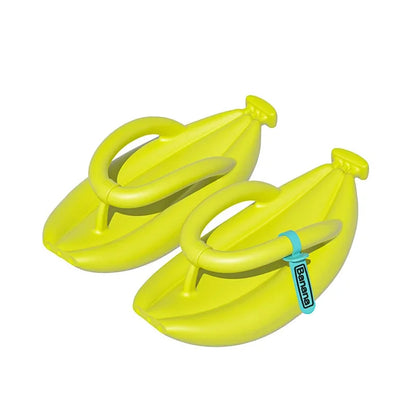 3D Fruit Pattern Household Cartoon Slippers Banana And Orange Summer Indoor Antiskid Bathroom Slippers For Women And Men