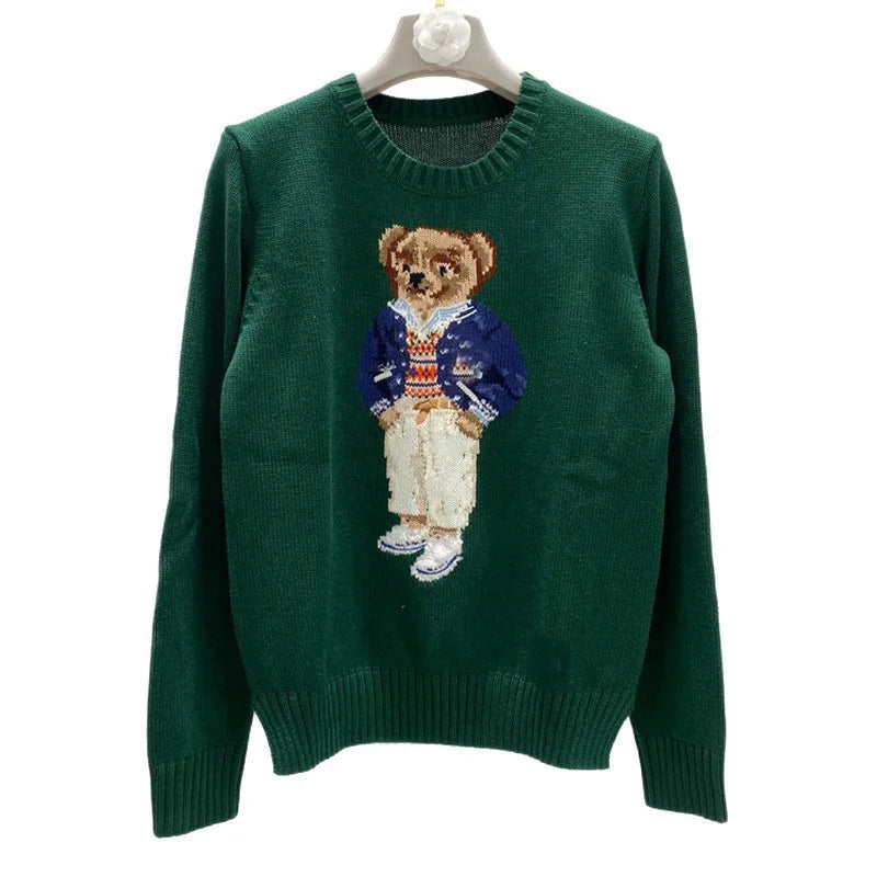 Womens Sweety Bear Cartoony Sweater