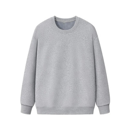 Unisex Basic Fleece Oversized Crewneck Sweatshirts