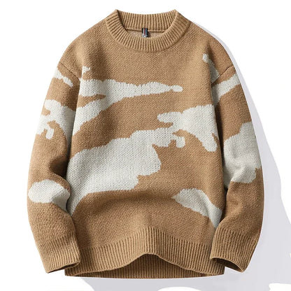 Cartoon Cloud Companions Sweater