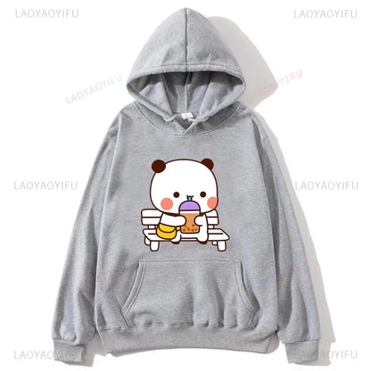 Japanese Style Cute Bear Teen Girl Hoodies
