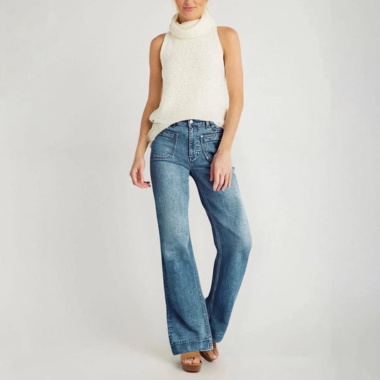 Regular Fit Casual Blue Denim Jeans