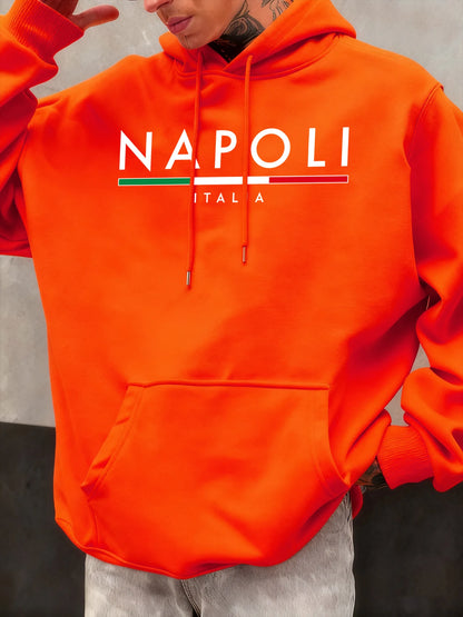 Native Land Letter Printed Cool Cotton Hoodies