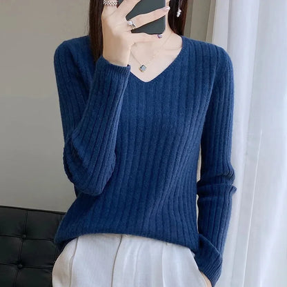 Womens Spring Autumn Lace Up Sweaters